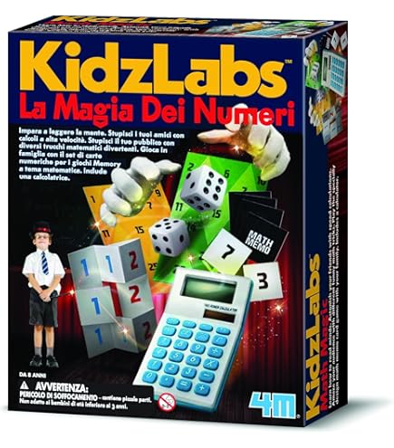 Kit Scienza Cucina 4M - 6 Esperimenti STEM Per Bambini Include Orologio Al P 145161