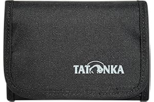 Tatonka Folder RFID Block, portfel z blokadą RFID, certyfikat TÜV, czarny