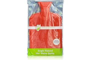 Bouillotte en caoutchouc General Healthcare – Simple nervure – 2 litres