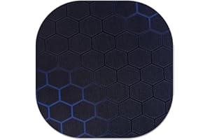 LF LOIAAFEL Square Mouse Mat, Small Mouse Mat, Non-Slip Mini Mousepads Cute Washable, Rubber Mouse Pads Portable 18cm x 18cm for Travel Working Home Desk Organiser