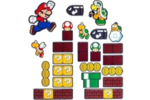 PhiLuMo Super Mario Imanes – 23 imanes para nevera – 5 cm & plana