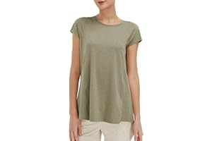 SPECIALMAGIC Women's Yoga Gym Workout Top Loose Fit, Quick Dry Sports Top Running Sports T-Shirt, Baggy Yoga Top T-Shirts for Women