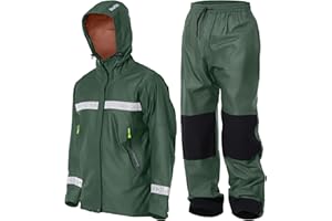 Navis Marine Combinaison Pluie Homme Imperméable, Tenue haute visibilité – Vêtement de travail, pêche et outdoor WS-902