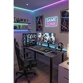 140 Antrasit Oyun &Ccedil;alışma Masası Gaming Masa Ofis Masası 9100