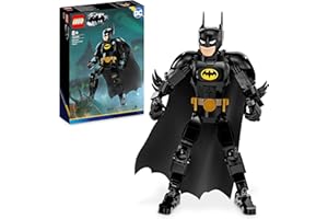 LEGO 76259 DC La Figurine de Batman, Jouet de Construction et Décoration Super-héros avec Cape, Basé sur Le Film Batman 1989, Jeu à Collectionner, Idée Cadeau pour Enfants