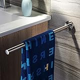 Bath+ by Cosmic Stick Toallero 28 cm, Metal, Negro-Mate ...