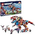 LEGO DREAMZzz 2-in-1 Cooper’s Robot Dinosaur C-Rex Set, T. rex Dino Action Figure Rebuilds into a Cool Pterodactyl Toy for 9 Plus Year Old Boys and Girls, Creative Birthday Gift for Kids 71484