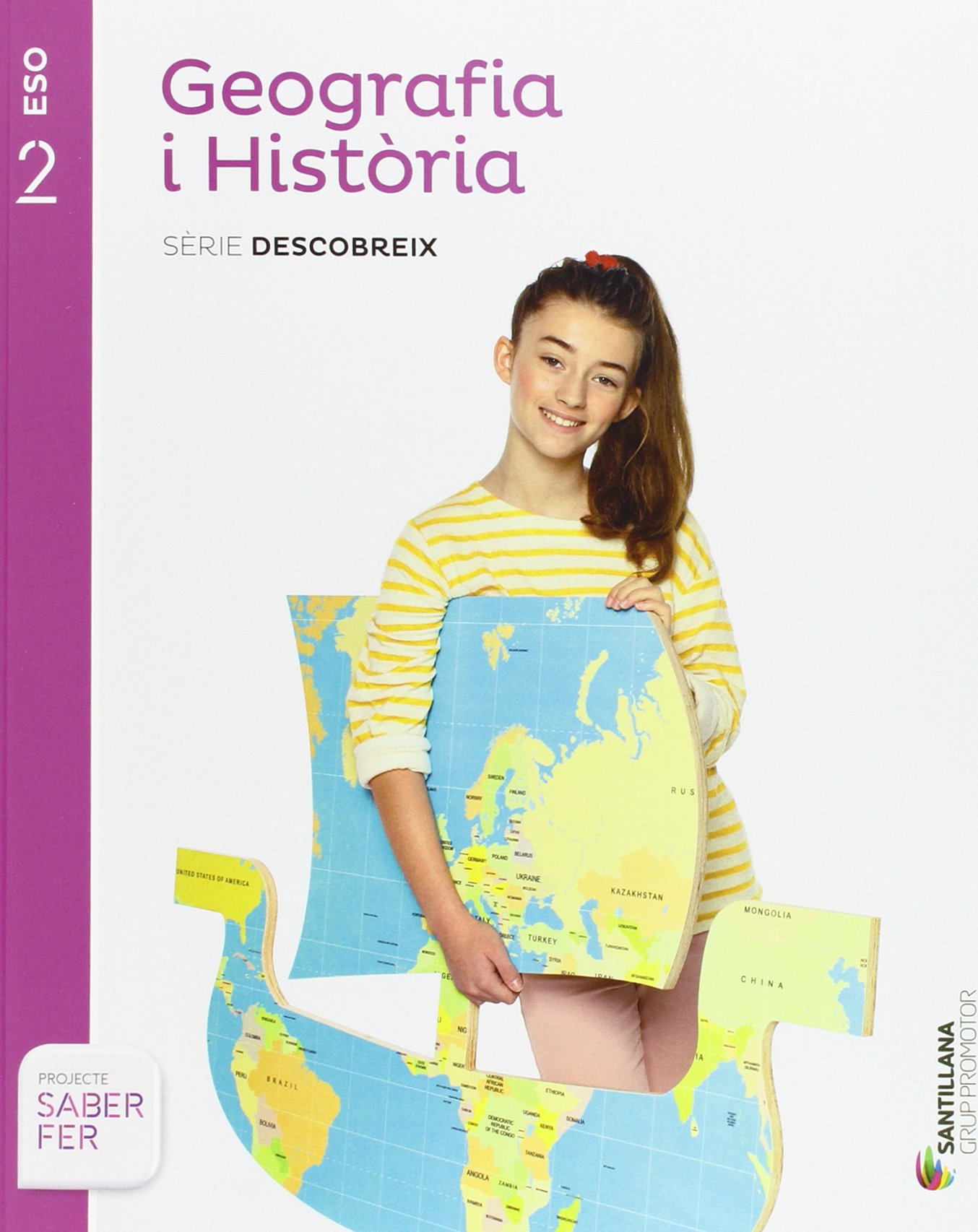 GEOGRAFIA I HISTORIA SERIE DESCOBREIX 2 ESO SABER FER