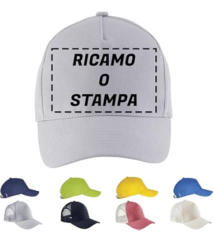 Cappello Personalizzabile 100% Cotone | Taglia Unica | Per Uomo/Donna | Ideale Per Feste E Regali - Foto 5