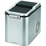 Bomann EWB 1027 CB Eiswürfelbereiter für ca. 10–15 kg Eiswürfel in 24 Std., LED-Anzeige und Signalton bei vollem Eiswürfelbeh