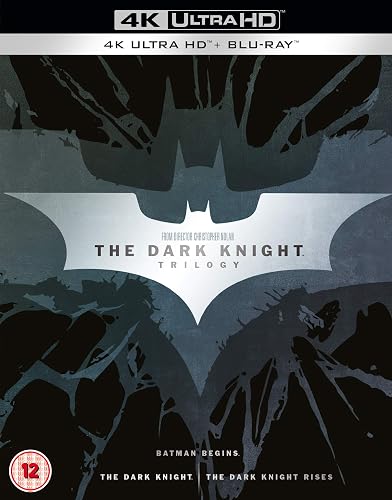 #85 — The Dark Knight Trilogy [Batman] [4K Ultra-HD] [2012] [Blu-r...