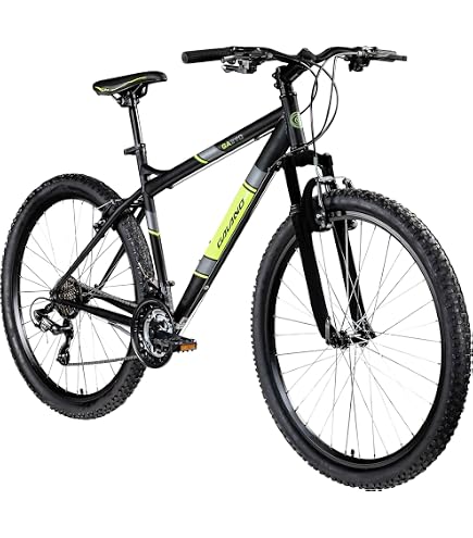 galano toxic 29 zoll mountainbike hardtail mtb Inch Adult Mountain Bike Suspension Fork Disc Brakes 21 Speed Black/Beige 40cm Sports & Outdoors Color:Blush At Legendary gear level, LED