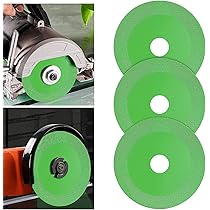 VENJELD Disque Diamant Pour Coupe Verre 115 Mm – 3 Disques De Coupe Pour Verre Jade Cristal Bouteille Vin Céramique Carreaux De Marbre