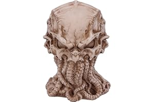Nemesis Now James Ryman Zielona Cthulhu Czaszka Figurka Ozdoba, Naturalna, 20 cm