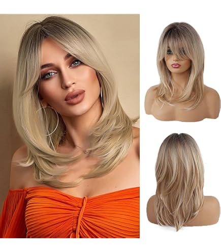 Perruque Synthétique Mi-longue Cuivré Roux Intense Raphaella 350 - Bonnet Moyen - Neuf Avec étiquettes