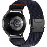 Teknoft 22mm ile Uyumlu Saatler i&ccedil;in Steel Loop 46mm Yumuşak Kumaş Kordon HUAWEI Watch (GT6 Pro/GT6/GT5 Pro/GT5/GT4/Watch 4 P