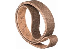 3M SC-BL Scotch Brite Schleifband Vliesband für Rohrbandschleifer Schleifmaschinen | Maße: 50 x 2000 mm | Körnung: A-crs coarse grob braun (60-100) | Lieferumfang: 1 Stück