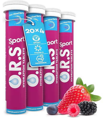 O.R.S Hydratatietabletten met elektrolyten, veganistische formule