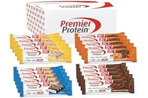 Premier Protein - High Protein Bar 50% - Multiflavourbox - 20x40g
