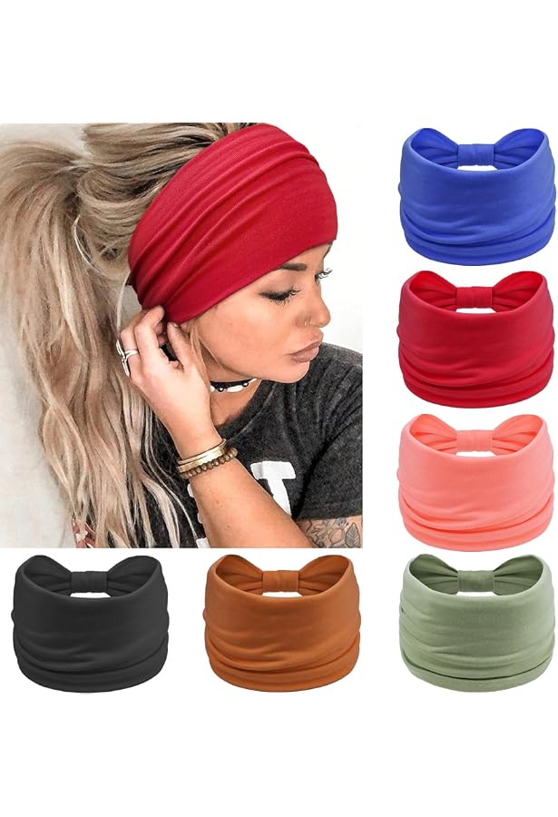 Bandana Tie-dye 3 En 1 - Foulard Tubulaire, Serre-tête, Cache-cou - Viscose élastique, Motifs Uniques - 4