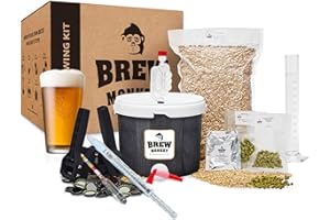 ‎BREW MONKEY Brew Monkey® Bierbrauset IPA | Komplett Set 5 Liter Bier | 5,7% Vol. | Bier Brauen in der Küche | Bier Brauen Set zum Selber Brauen | Männergeschenke | Geburtstagsgeschenk für Männer