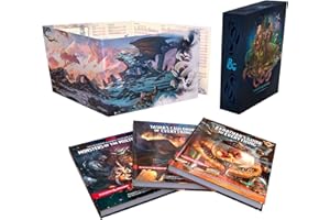 Dungeons & Dragons Rules Expansion Gift Set (D&D Books)- Tasha's Cauldron of Everything + Xanathar's Guide to Everything + Monsters of the Multiverse + DM Screen: 1