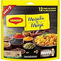 MAGGI Masala-ae-Magic Seasoning, Vegetable Masala - 72g Pouch (12 Sachet)