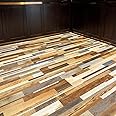 FLOREXP Vinyl Flooring - Linoleum Flooring with Wood Effect, Peel and Stick, Floor Tiles, Self-Adhesive,2.0mm 7 Pieces,Waterproof,for Kitchen, Living Room (1 m² Multi Colour)