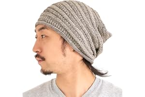 CHARM Gorra Ligera Verano Tejido Algodón - Sombrero Hipster Gorro de Hombre Slouchy Beanie