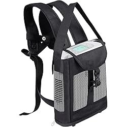 CURMIO Sac à Dos Pour Concentrateur Ou Inhalateur D'Oxygène Portable, Compatible Avec Inogen