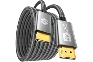 Silkland Cable HDMI 4K 2 Metros, Cable HDMI 2.0 4K HDR, Soporte ARC, 3D, 4K@60Hz, 2K@144Hz, 1080P, Ethernet, HDMI Cable 2 Metros Compatible con 4K UHD TV, BLU-Ray, PS4/5, Xbox One/360, Proyector