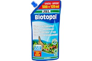 Biotopol, vattenberedare för sötvattenakvarier, påfyllningsförpackning, 500 + 125 ml