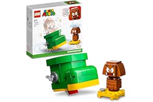 LEGO 71404 Super Mario Ensemble d’Extension La Chaussure du Goomba, Jouet Construction, Figurine, à Combiner avec Pack de Démarrage Mario, Luigi ou Peach