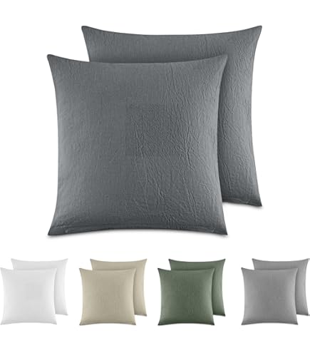 TOCOMOA Kussensloop 40 x 40 cm, set van 2, 100