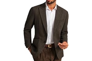 PJ PAUL JONES Sakko Herren Sportlich Regular Fit Wolle Tweed British Blazer Modern Anzugjacke für Männer