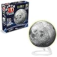 Ravensburger Glow in The Dark Moon - 3D Puzzles for Kids Age 6 Years Up - 72 Pieces - No Glue Required
