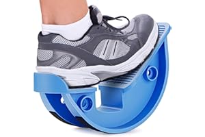 Cozlow Calf Stretcher & Foot Rocker (Blue), Effective Feet Stretching for Ankle Strengthening & Enhanced Flexibility, Pain Relief for Plantar Fasciitis