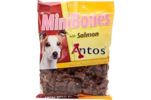Antos Mini Bones Salmon Dog Treats, 200 g