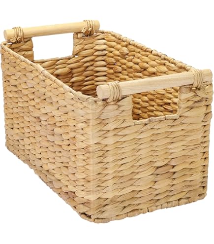 MINTWOOD Design 83L extra grote decoratieve geweven katoenen touwmand, hoge wasmand voor woonkamer, ronde opbergmanden voor kussens, handdoeken, zwarte jute