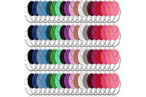 Kanayu 76 Pcs Personal Alarm Bulk 130DB Safe Sound Emergency Safety Self Defense Security Alert Keychain with Led Light Protection for Women Girls Kids Elderly, Mixed Colors (WAE-Kanayu-40283)