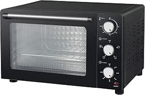 Melchioni , ENJOY, Forno Elettrico 31 LT da 1500W con 3 modalità di  cottura, Forno elettrico ventilato con timer da 60 minuti, luce interna e  temperatura fino a 230° C : Amazon.it: Casa e cucina