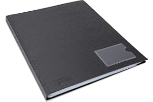 Rapesco 1650 Inbunden Polypropen Presentationsmapp, 36 Fickor, A4