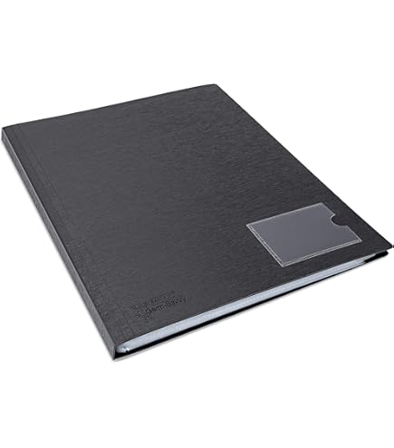 Rexel Nyrex Slimview Display Book A4 | Acco10005BK | Display Books - View #8