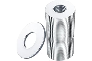 DKBT Rondelle M10 x 25 mm, grandi, 30 pezzi, rondelle in acciaio inox 304