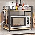 Lukzer 1 Layer Multipurpose Stand for Kitchen, Bedroom, Office, Garage, Shops, Salon Space Saving Storage Organizer Rack Shelf for Kids Room (59.4 x 53 x 37.8 cms/MKR-001/Black)