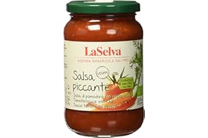 LASELVA La Selva Bio Tomatensauce mit Chili, vegan, 3er Pack (3 x 340 g)