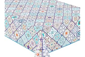 Home Direct Wipe Clean Obrus ​​Cerata Obrus ​​z PCV Ochraniacz na stół, 100 cm x 140 cm 39 "x 55",