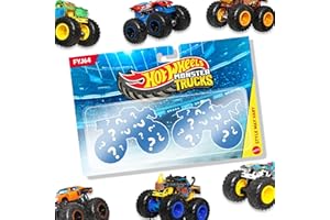 Hot Wheels Monster Truck coches de juguetes duetos de demolición 1:64 (Modelos surtidos, selección aleatoria), FYJ64