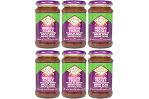 ‎PAPA VO 6er Pack (6x312g) Patak´s Brinjal Auberginen Pickle (Papa Vo®)