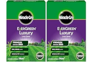 EverGreen Fine Luxury Lawn Grass Seed Carton, 420 g (2)